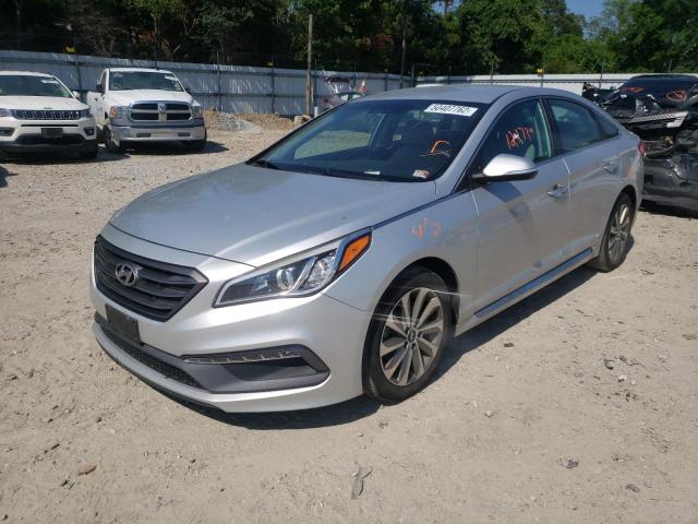 Photo 2 from auction – 2015 HYUNDAI SONATA SPO with VIN 5NPE34AF2FH031835