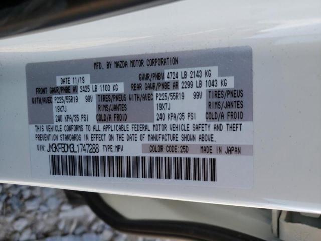 Photo 10 from auction – 2020 MAZDA CX-5 GRAND with VIN JM3KFBDM3L1747288