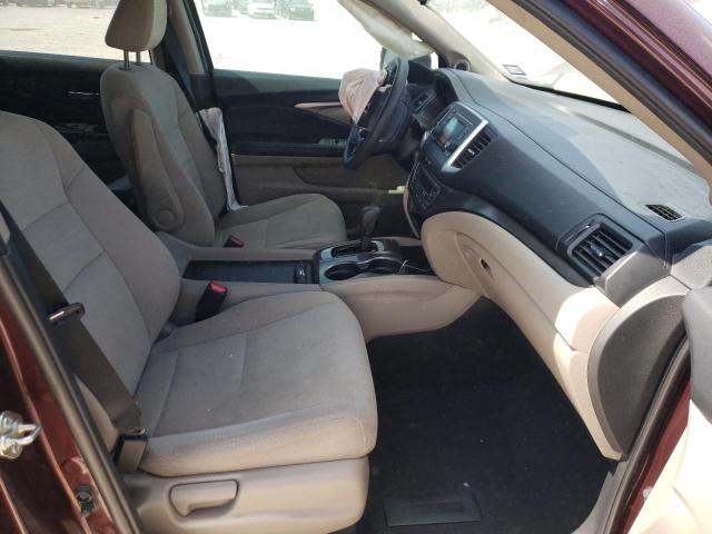 Photo 5 from auction – 2016 HONDA PILOT LX with VIN 5FNYF5H13GB017365