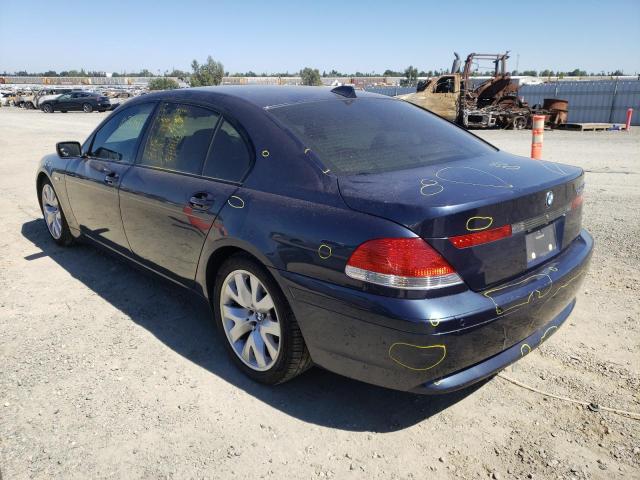 Photo 3 from auction – 2003 BMW 745 LI with VIN WBAGN63463DR18959