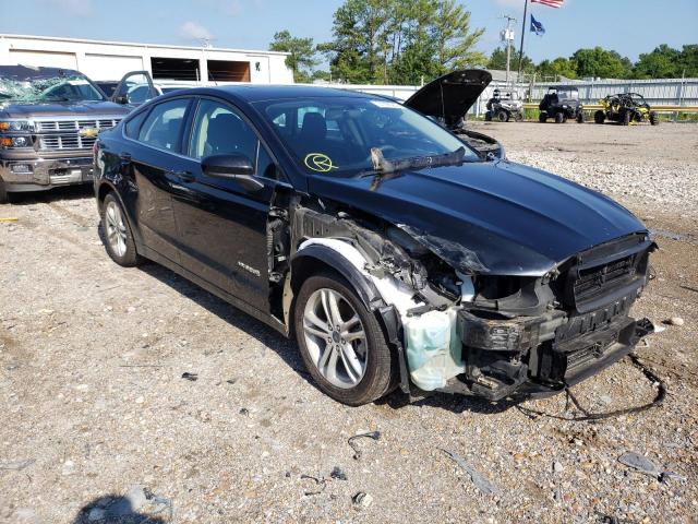 FORD FUSION SE 2018 with VIN 3FA6P0LU5JR116161 - Photo from auction