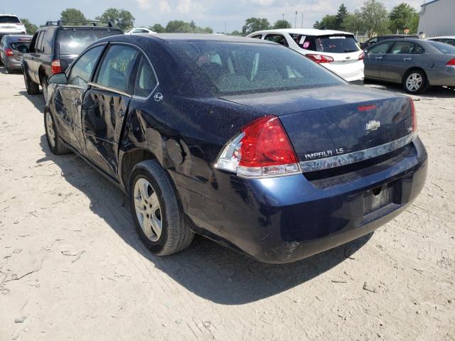 Photo 3 from auction – 2007 CHEVROLET IMPALA LS with VIN 2G1WB55K579316434