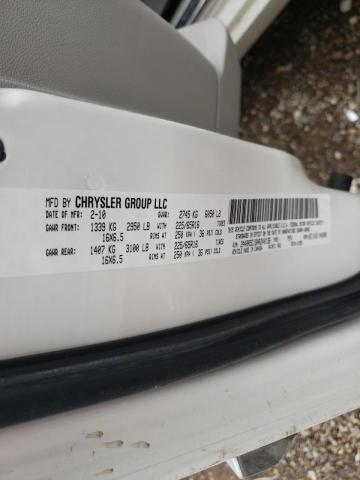 Photo 10 from auction – 2010 CHRYSLER TOWN & COU with VIN 2A4RR5D18AR240136