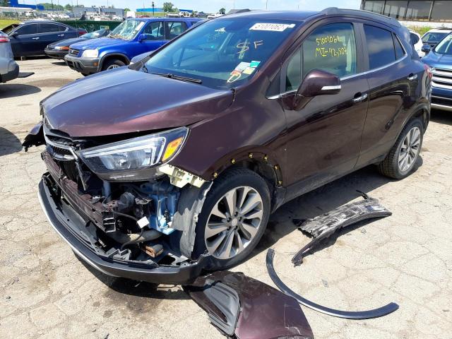 Photo 2 from auction – 2017 BUICK ENCORE PRE with VIN KL4CJASB1HB255281
