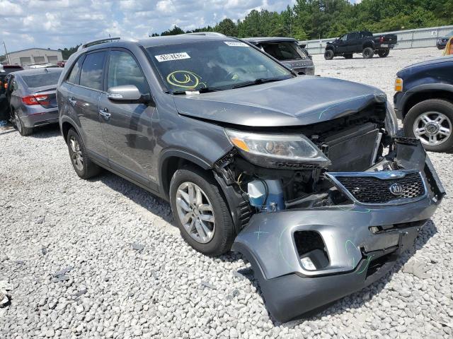 KIA SORENTO LX 2014 with VIN 5XYKTDA68EG483152 - Photo from auction