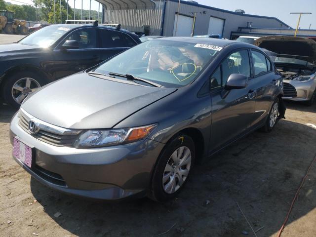 Photo 2 from auction – 2012 HONDA CIVIC LX with VIN 19XFB2F51CE083520
