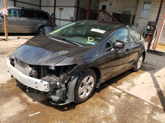 Photo 2 from auction – 2013 HONDA CIVIC LX with VIN 19XFB2F51DE261248