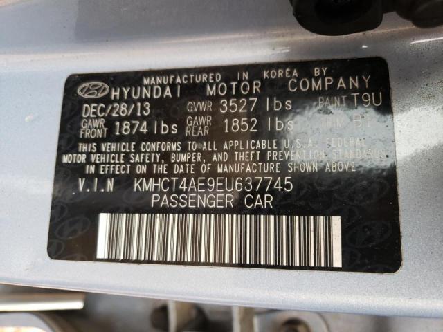 Photo 10 from auction – 2014 HYUNDAI ACCENT GLS with VIN KMHCT4AE9EU637745