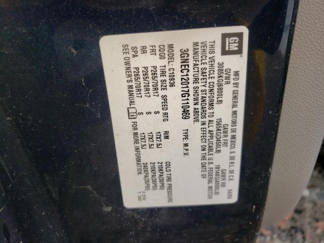 Photo 10 from auction – 2007 CHEVROLET AVALANCHE with VIN 3GNEC12017G110469