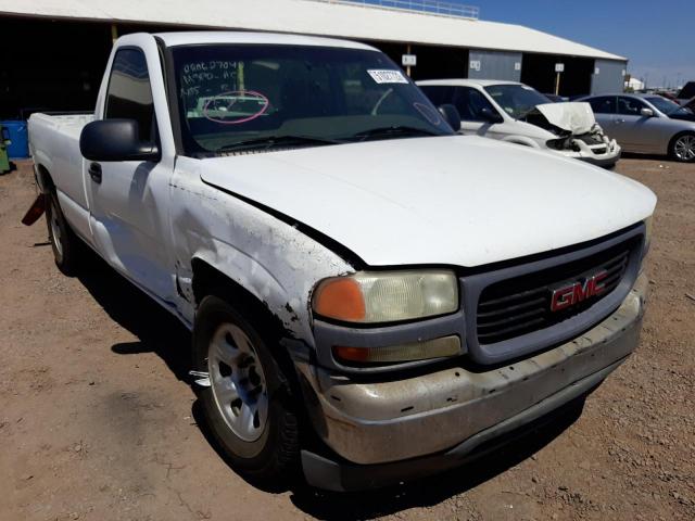 GMC NEW SIERRA 2001 with VIN 1GTEC14V81E901405 - Photo from auction