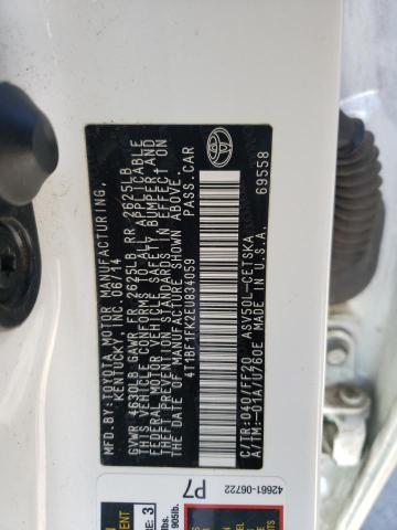Photo 10 from auction – 2014 TOYOTA CAMRY SE with VIN 4T1BF1FK2EU834059
