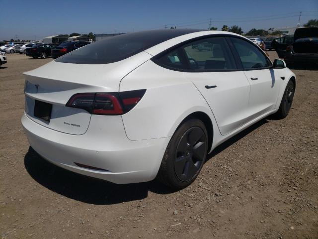 Photo 4 from auction – 2022 TESLA MODEL 3 with VIN 5YJ3E1EB1NF188518