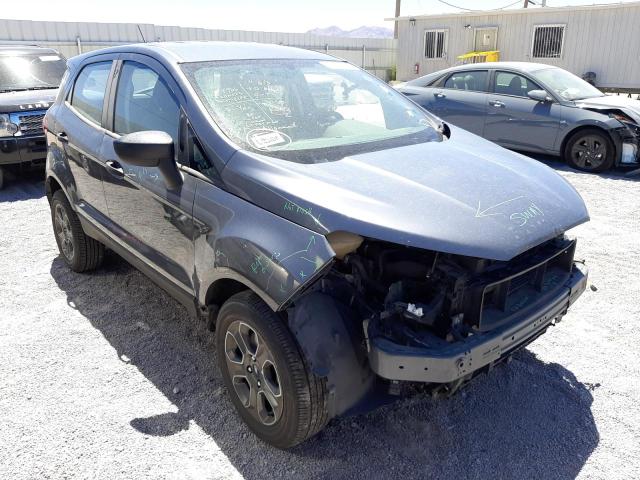 FORD ECOSPORT S 2020 with VIN MAJ3S2FE7LC393865 - Photo from auction
