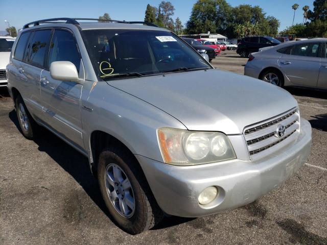 TOYOTA HIGHLANDER 2003 with VIN JTEHF21A930137703 - Photo from auction