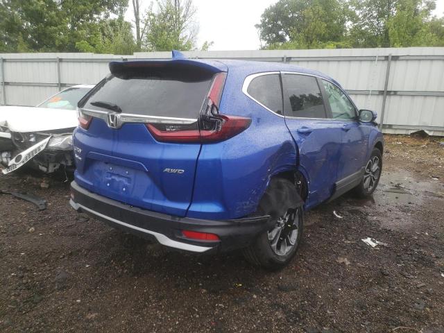 Photo 4 from auction – 2021 HONDA CR-V EX with VIN 7FARW2H5XME034119