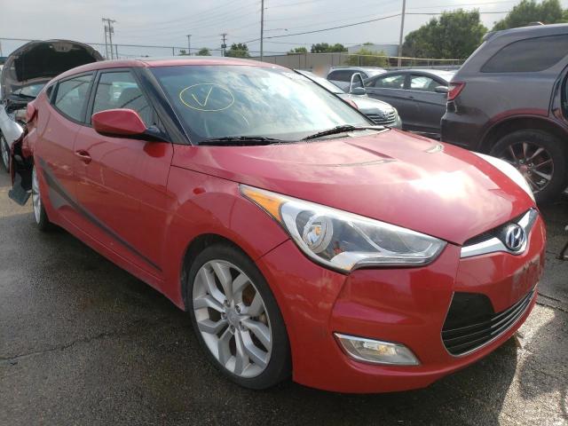 HYUNDAI VELOSTER 2013 with VIN KMHTC6ADXDU105132 - Photo from auction