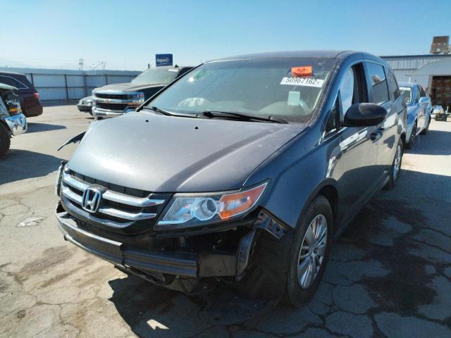 Photo 2 from auction – 2014 HONDA ODYSSEY LX with VIN 5FNRL5H28EB072722