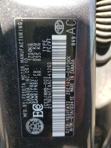 Photo 10 from auction – 2010 TOYOTA COROLLA MA with VIN 2T1KU4EE8AC441262