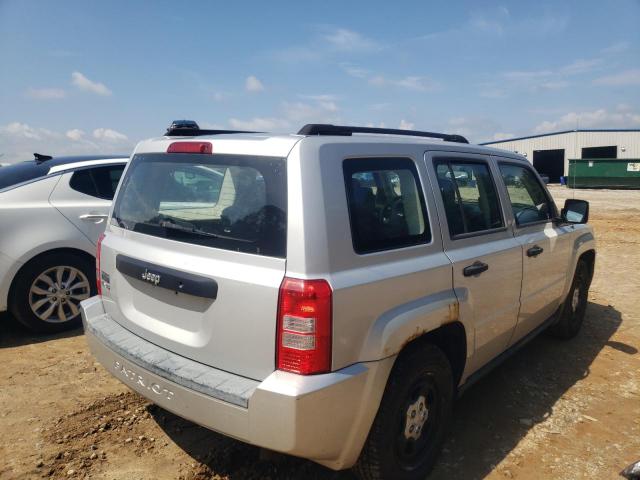 Photo 4 from auction – 2009 JEEP PATRIOT SP with VIN 1J4FF28B89D121126