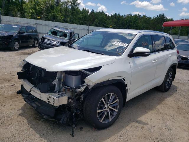 Photo 2 from auction – 2018 TOYOTA HIGHLANDER with VIN 5TDJZRFH8JS527990