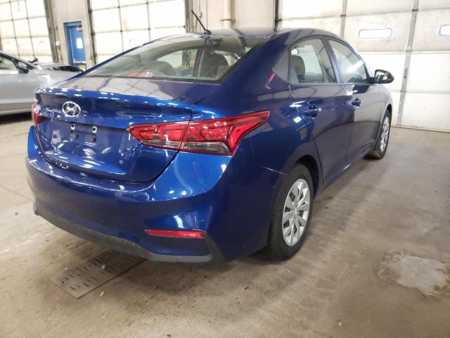 Photo 4 from auction – 2020 HYUNDAI ACCENT SE with VIN 3KPC24A66LE126408