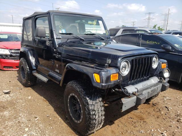 JEEP WRANGLER / 2001 with VIN 1J4FA49S31P349546 - Photo from auction