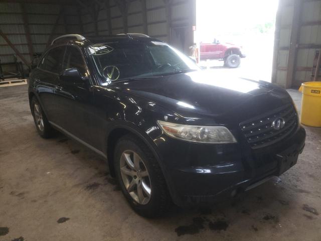 INFINITI FX45 2006 with VIN JNRBS08W66X400348 - Photo from auction