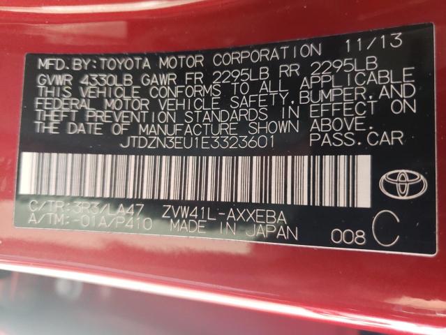 Photo 10 from auction – 2014 TOYOTA PRIUS V with VIN JTDZN3EU1E3323601
