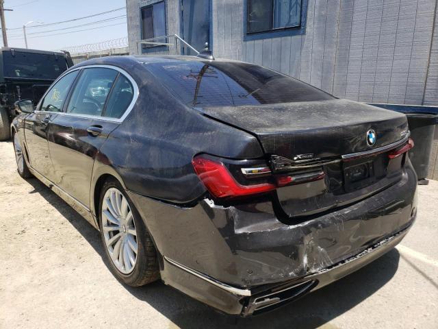 Photo 3 from auction – 2022 BMW 740 XI with VIN WBA7T4C06NCH62778