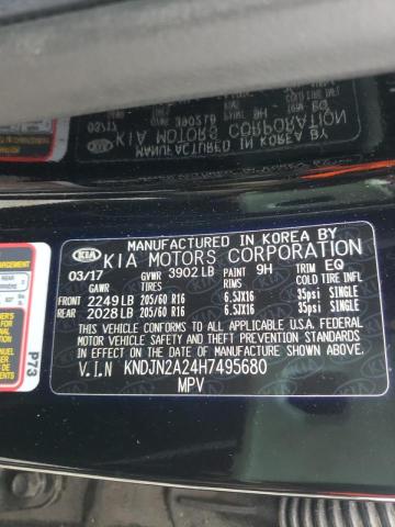Photo 10 from auction – 2017 KIA SOUL with VIN KNDJN2A24H7495680
