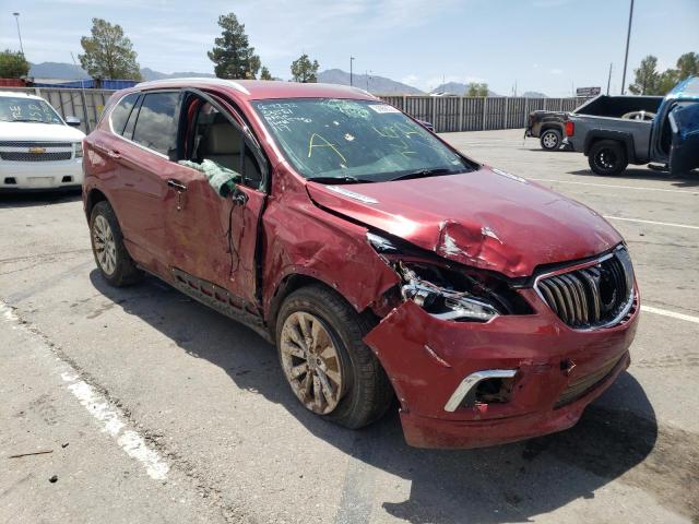 BUICK ENVISION E 2018 with VIN LRBFX2SA0JD005750 - Photo from auction