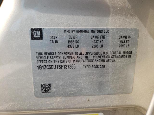 Photo 10 from auction – 2011 CHEVROLET MALIBU 1LT with VIN 1G1ZC5EU1BF137366