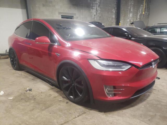 TESLA MODEL X 2016 with VIN 5YJXCAE44GF008122 - Photo from auction