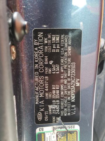 Photo 10 from auction – 2012 KIA SPORTAGE B with VIN KNDPB3A2XC7230103