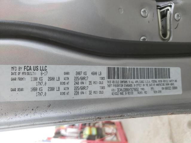 Photo 10 from auction – 2017 JEEP COMPASS LA with VIN 3C4NJDBB6HT679652