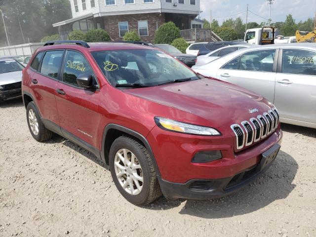 Photo 1 from auction – 2015 JEEP CHEROKEE S with VIN 1C4PJMABXFW774068