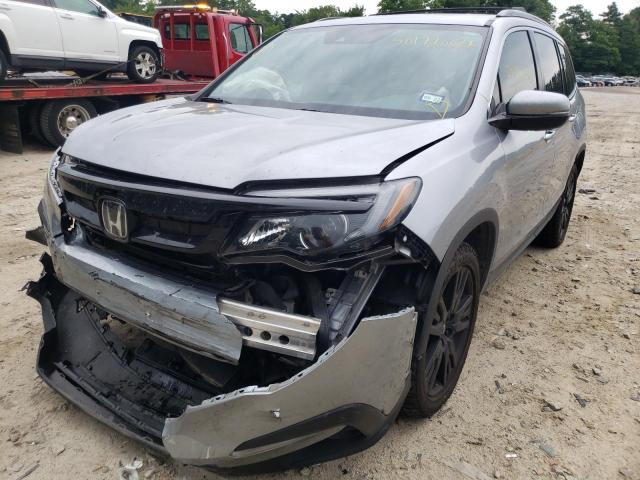 Photo 2 from auction – 2021 HONDA PILOT SE with VIN 5FNYF6H25MB010766