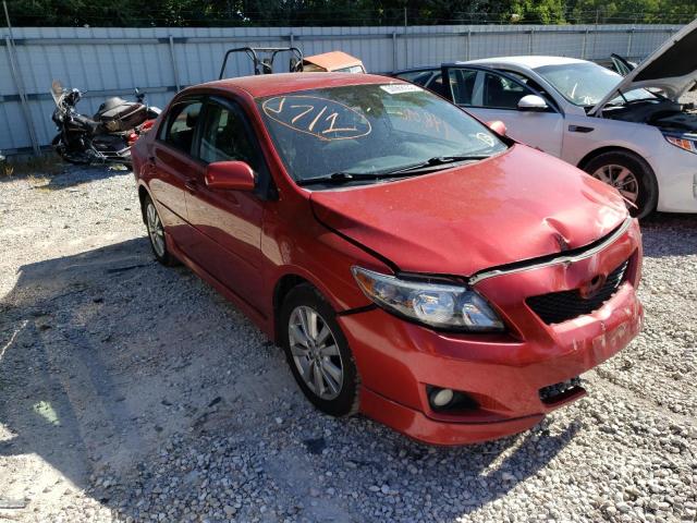 TOYOTA COROLLA BA 2009 with VIN 1NXBU40E99Z163327 - Photo from auction