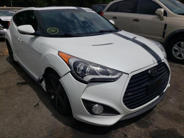 HYUNDAI VELOSTER T 2014 with VIN KMHTC6AE2EU209995 - Photo from auction