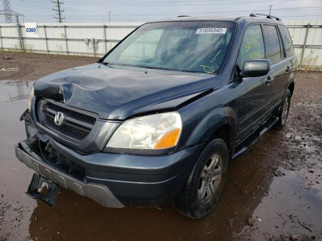 Photo 2 from auction – 2005 HONDA PILOT EXL with VIN 5FNYF18635B008778