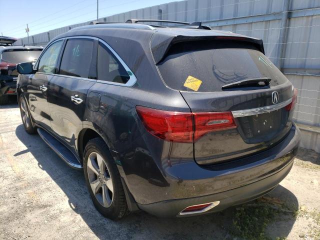Photo 3 from auction – 2014 ACURA MDX with VIN 5FRYD3H29EB012864