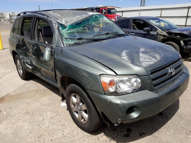 TOYOTA HIGHLANDER 2006 with VIN JTEGP21A960124379 - Photo from auction
