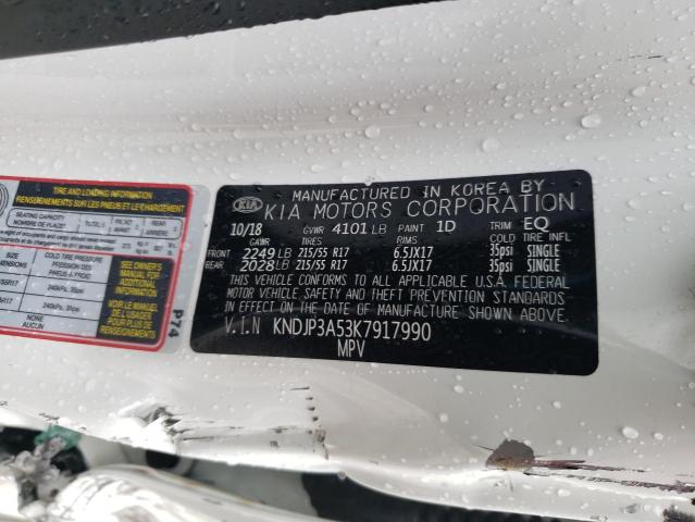 Photo 10 from auction – 2019 KIA SOUL + with VIN KNDJP3A53K7917990