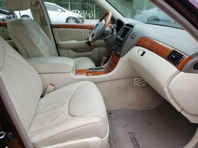 Photo 5 from auction – 2005 LEXUS LS 430 with VIN JTHBN36F055019728