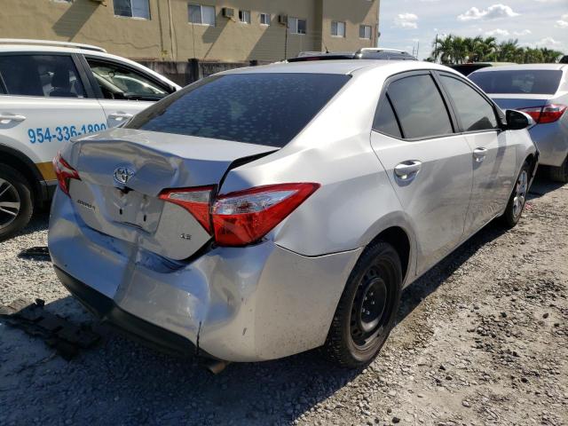 Photo 4 from auction – 2015 TOYOTA COROLLA L with VIN 2T1BURHE1FC285582