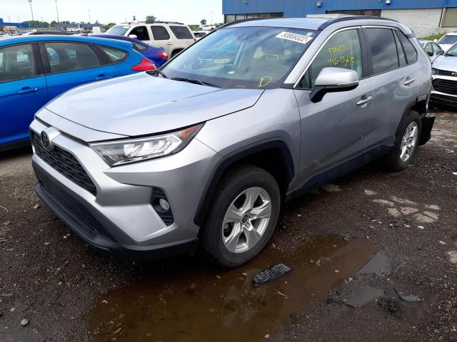 Photo 2 from auction – 2021 TOYOTA RAV4 XLE with VIN 2T3P1RFV2MC188509