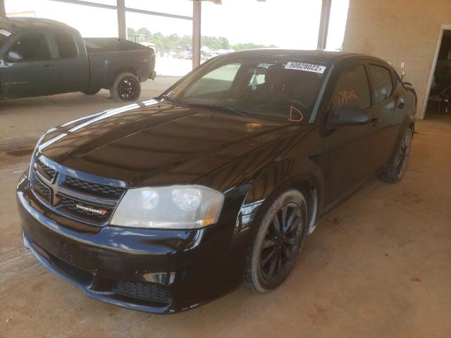Photo 2 from auction – 2014 DODGE AVENGER SE with VIN 1C3CDZAB9EN174041