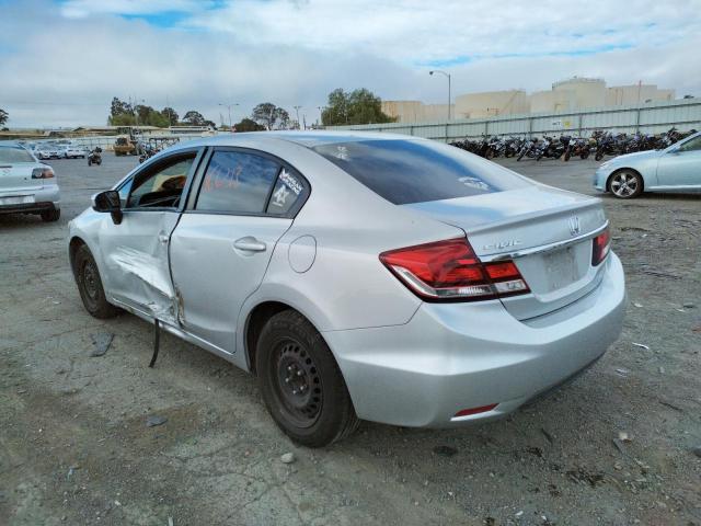 Photo 3 from auction – 2014 HONDA CIVIC LX with VIN 19XFB2F57EE236260
