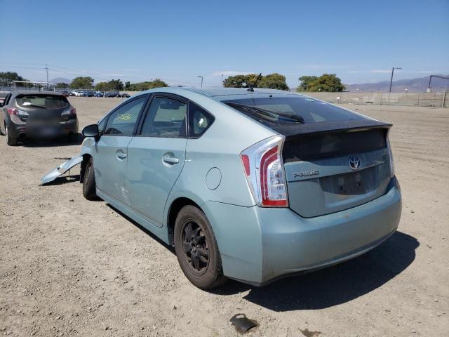 Photo 3 from auction – 2013 TOYOTA PRIUS with VIN JTDKN3DU4D5610162