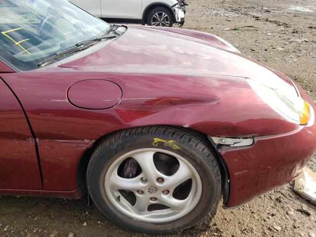 Photo 9 from auction – 1998 PORSCHE BOXSTER with VIN WP0CA2987WU624572